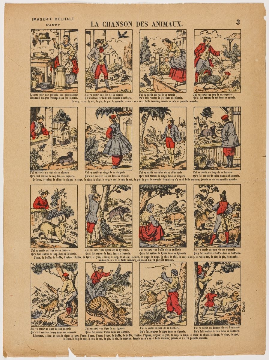 LA CHANSON DES ANIMAUX. 3 (titre inscrit)