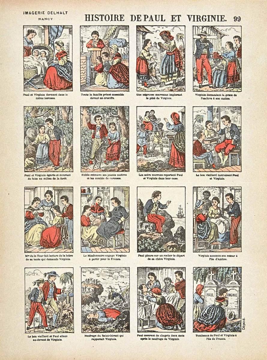 HISTOIRE DE PAUL ET VIRGINIE. 99 (titre inscrit)