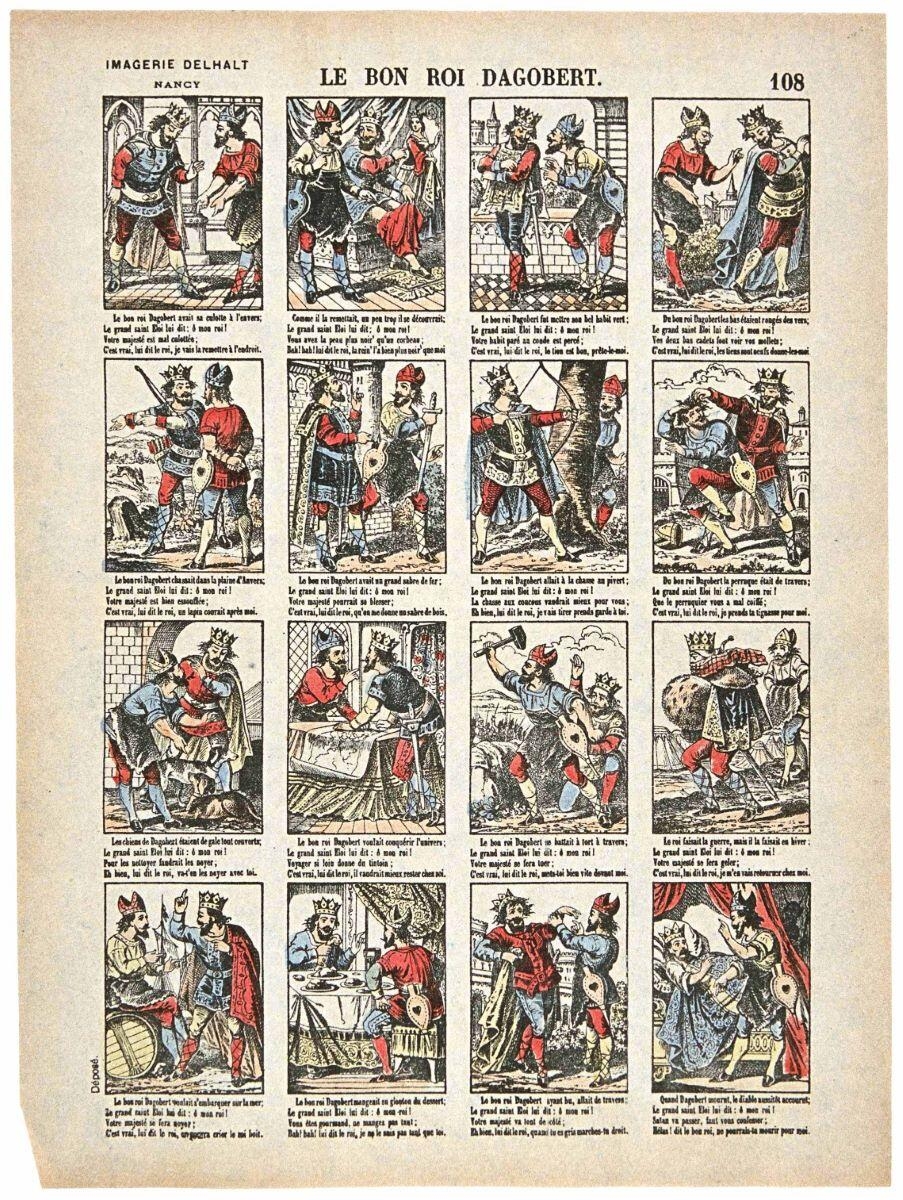 LE BON ROI DAGOBERT. 108 (titre inscrit)