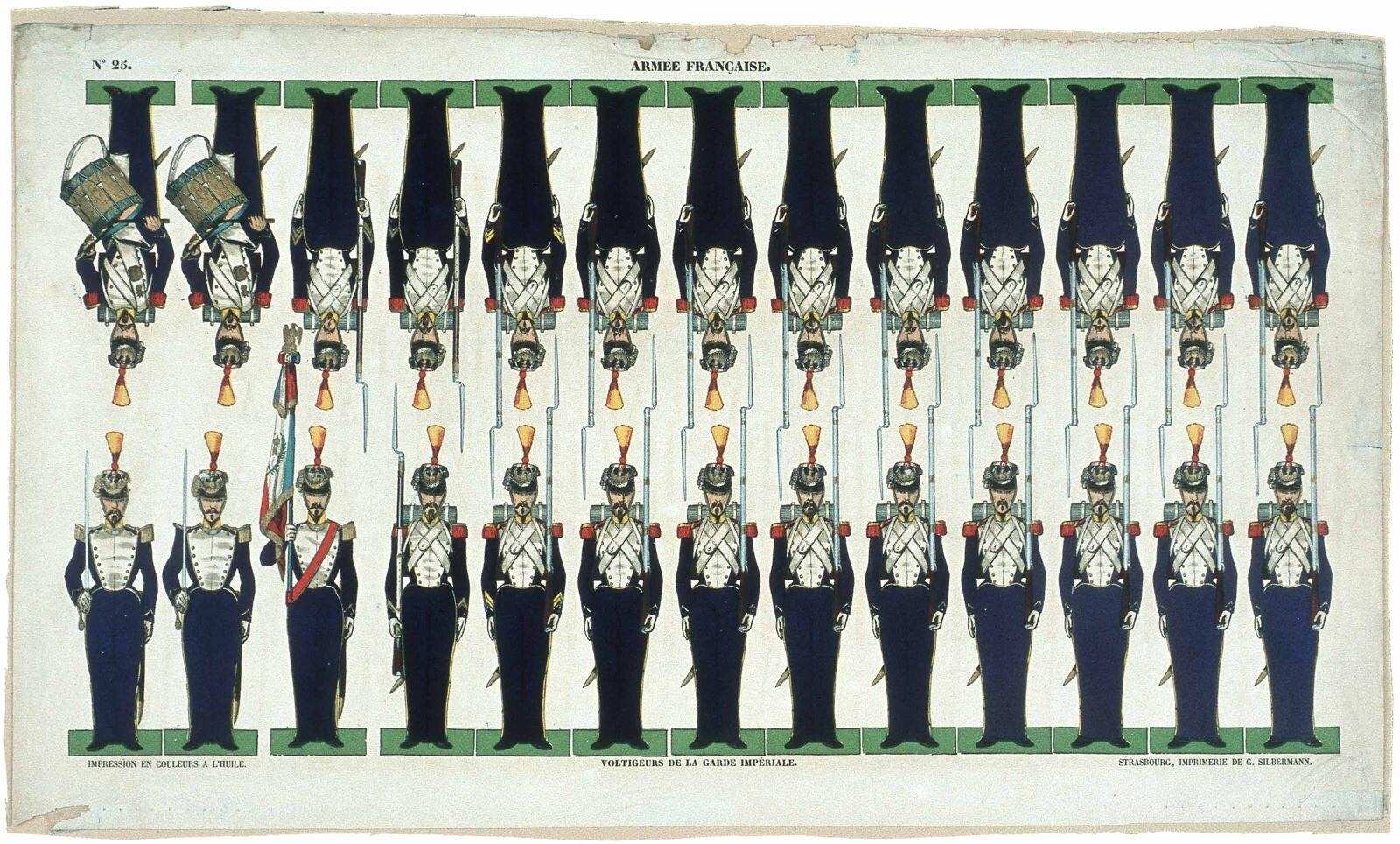 ARMEE FRANCAISE. N°25. / VOLTIGEURS DE LA GARDE IMPERIALE. (titre inscrit)