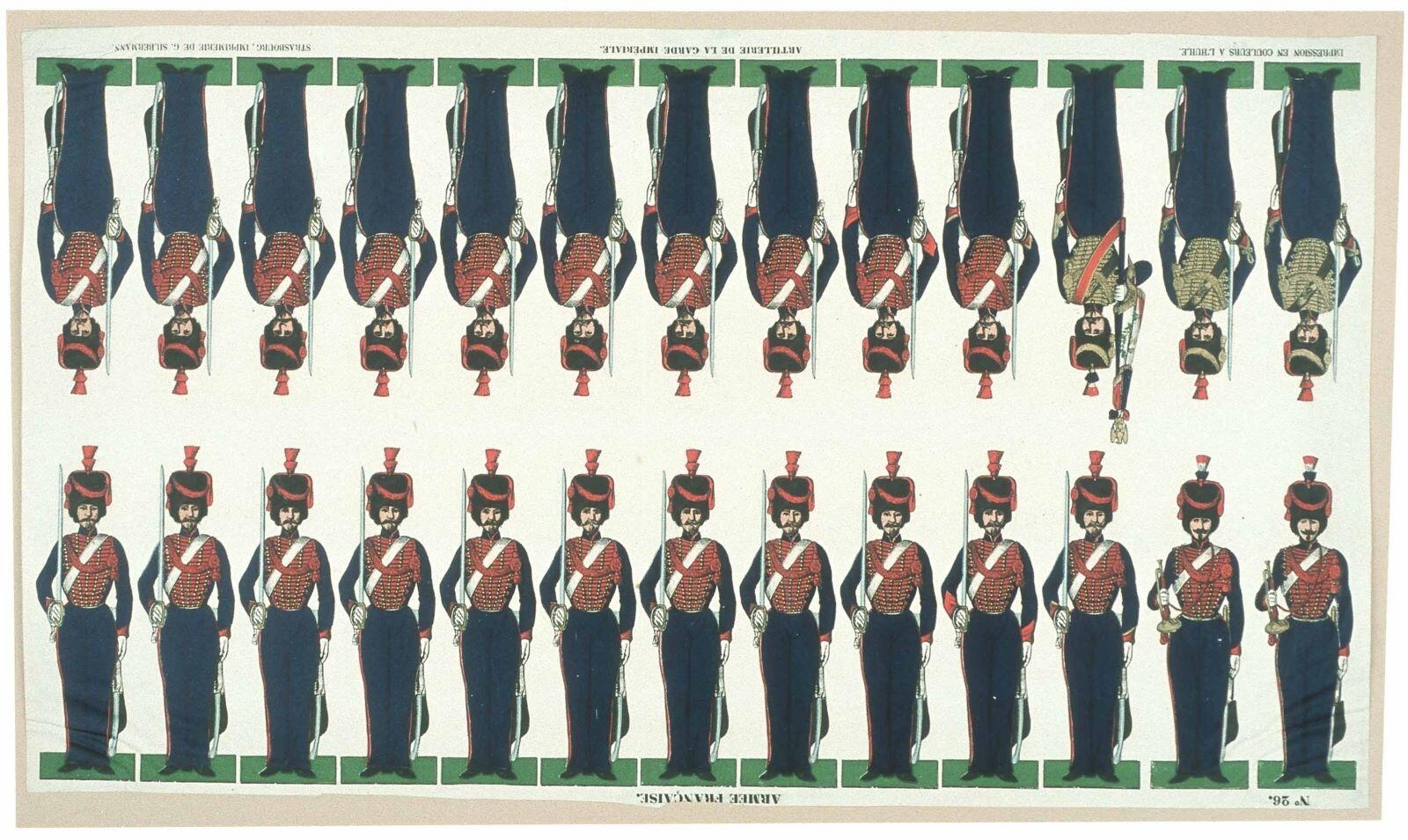 ARMEE FRANCAISE. N°26. / ARTILLERIE DE LA GARDE IMPÉRIALE (titre inscrit)