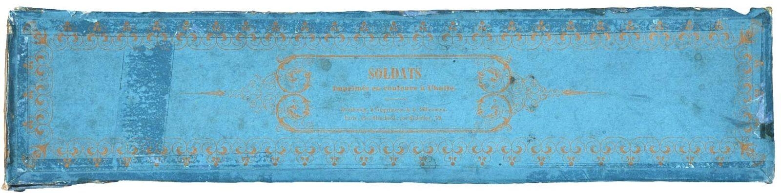 SOLDATS / Imprimés en couleurs à l'huile (titre inscrit) ; Infanterie légère. Etat-major. (titre inscrit)