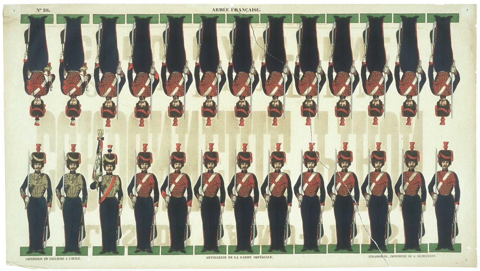 ARMEE FRANCAISE. N°26. / ARTILLERIE DE LA GARDE IMPERIALE. (titre inscrit)