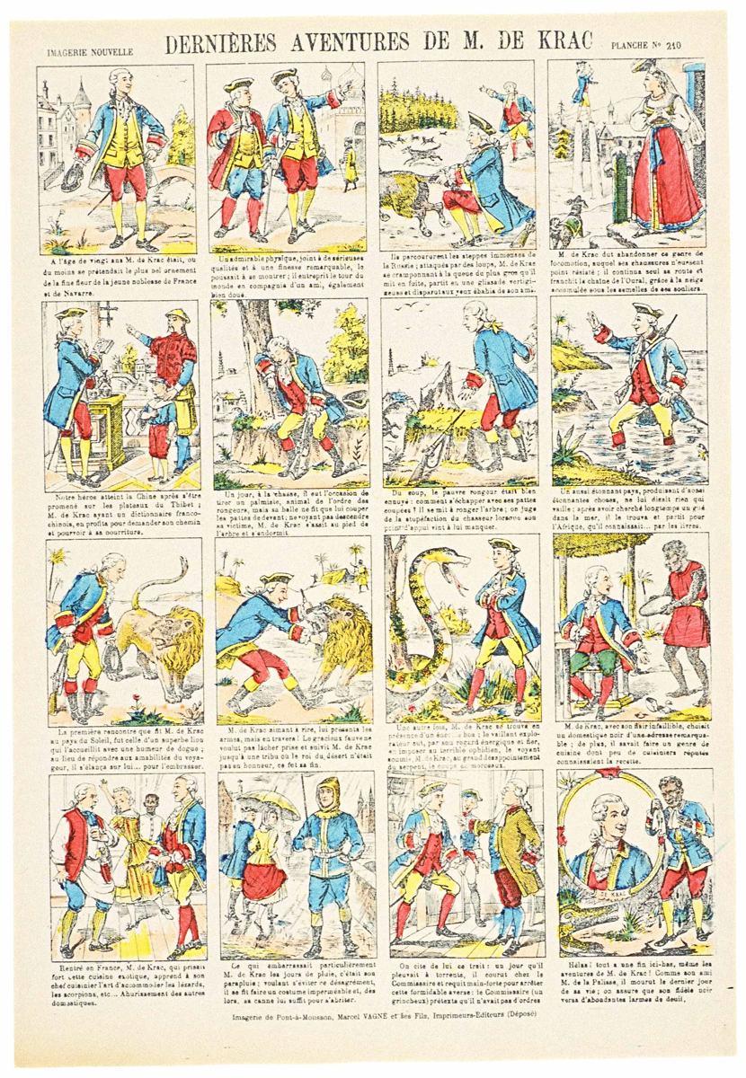 DERNIÈRES AVENTURES DE M. DE KRAC PLANCHE N° 210 (titre inscrit)