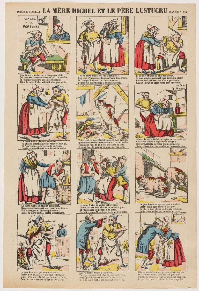 LA MÈRE MICHEL ET LE PÈRE LUSTUCRU PLANCHE N° 211 (titre inscrit)