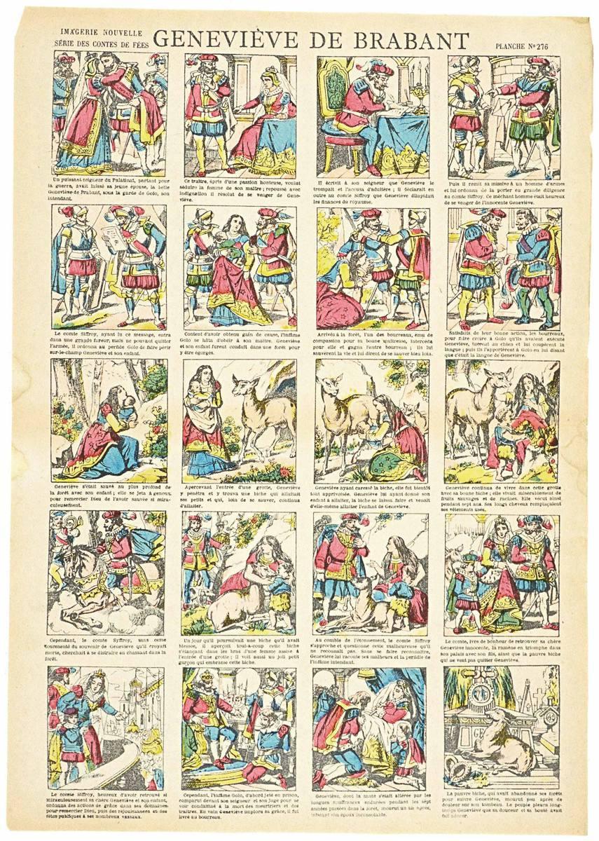 GENEVIEVE DE BRABANT PLANCHE N° 276 (titre inscrit)