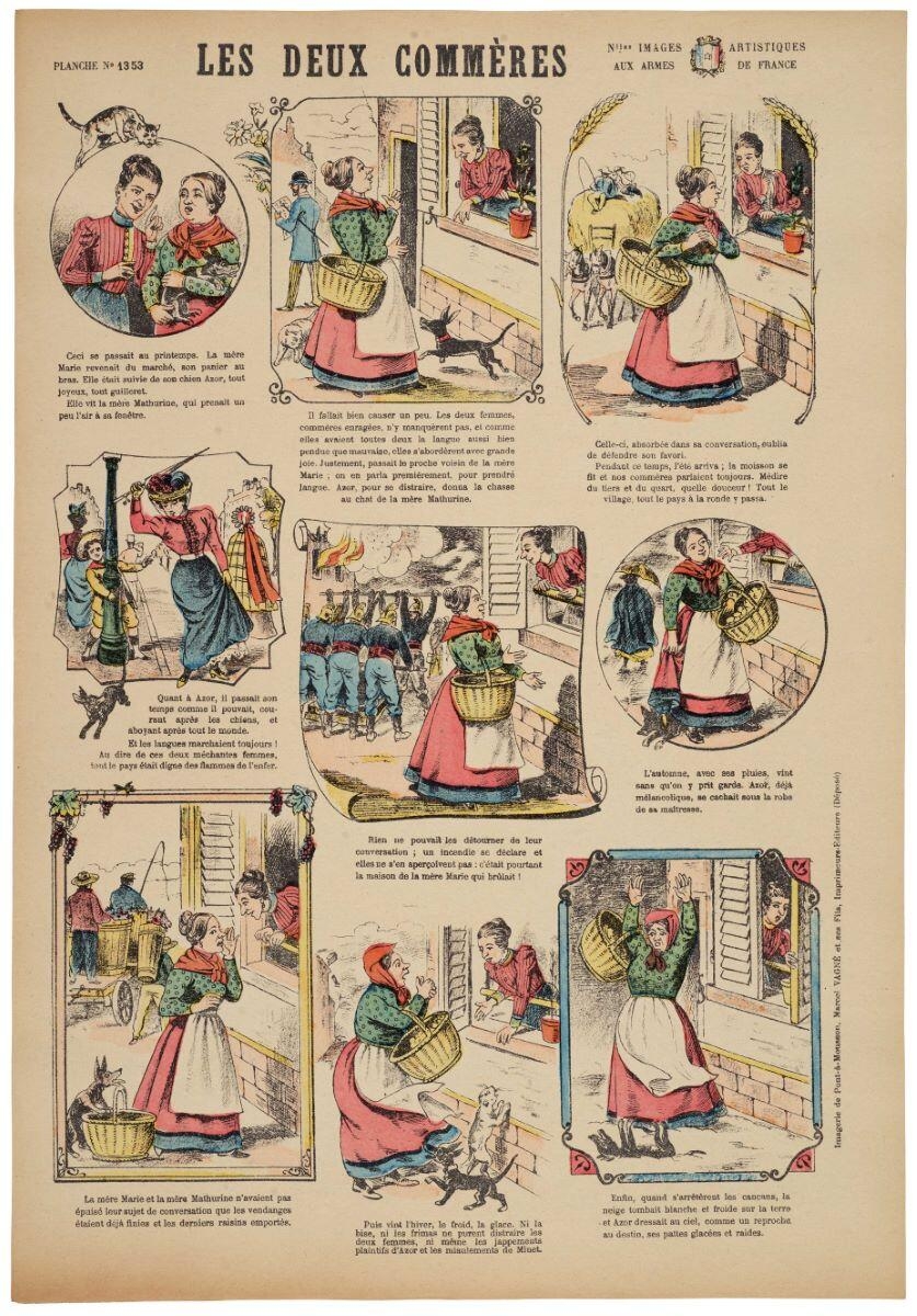 LES DEUX COMMÈRES (titre inscrit)