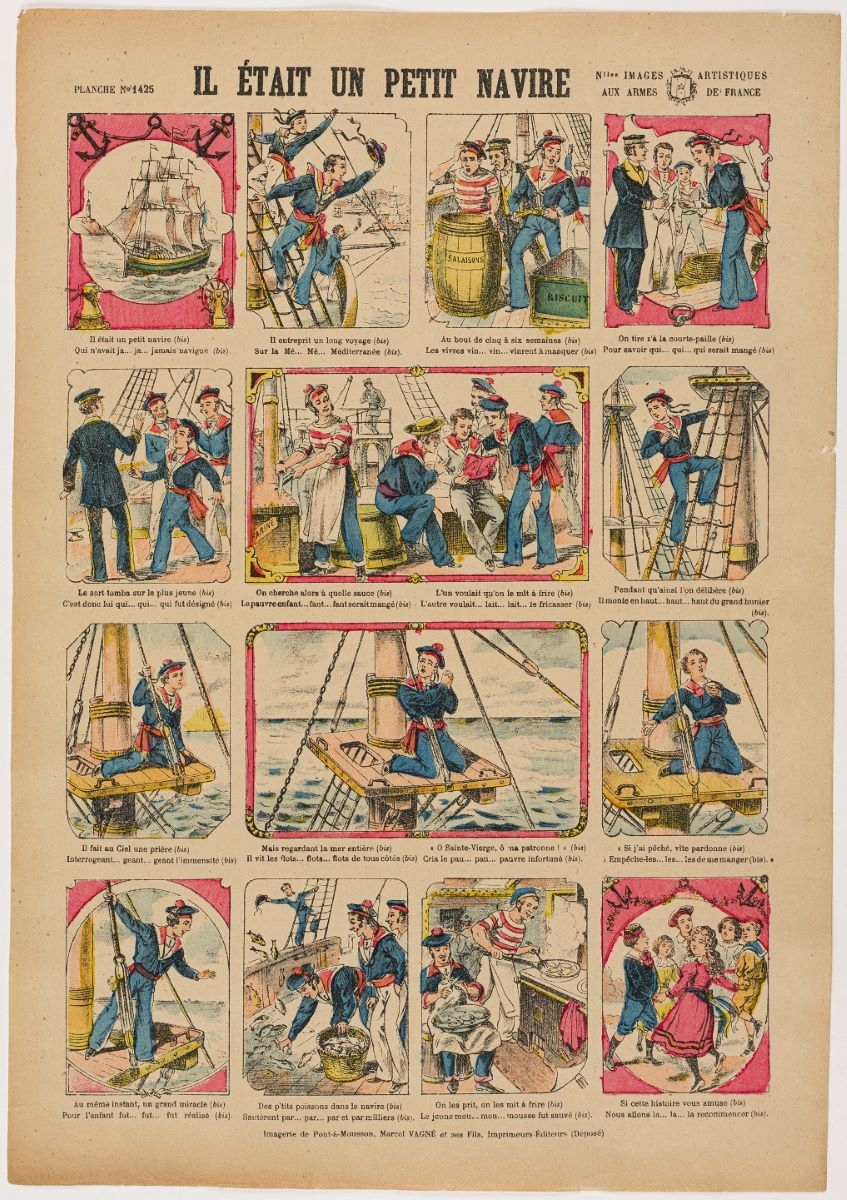 IL ETAIT UN PETIT NAVIRE (titre inscrit)