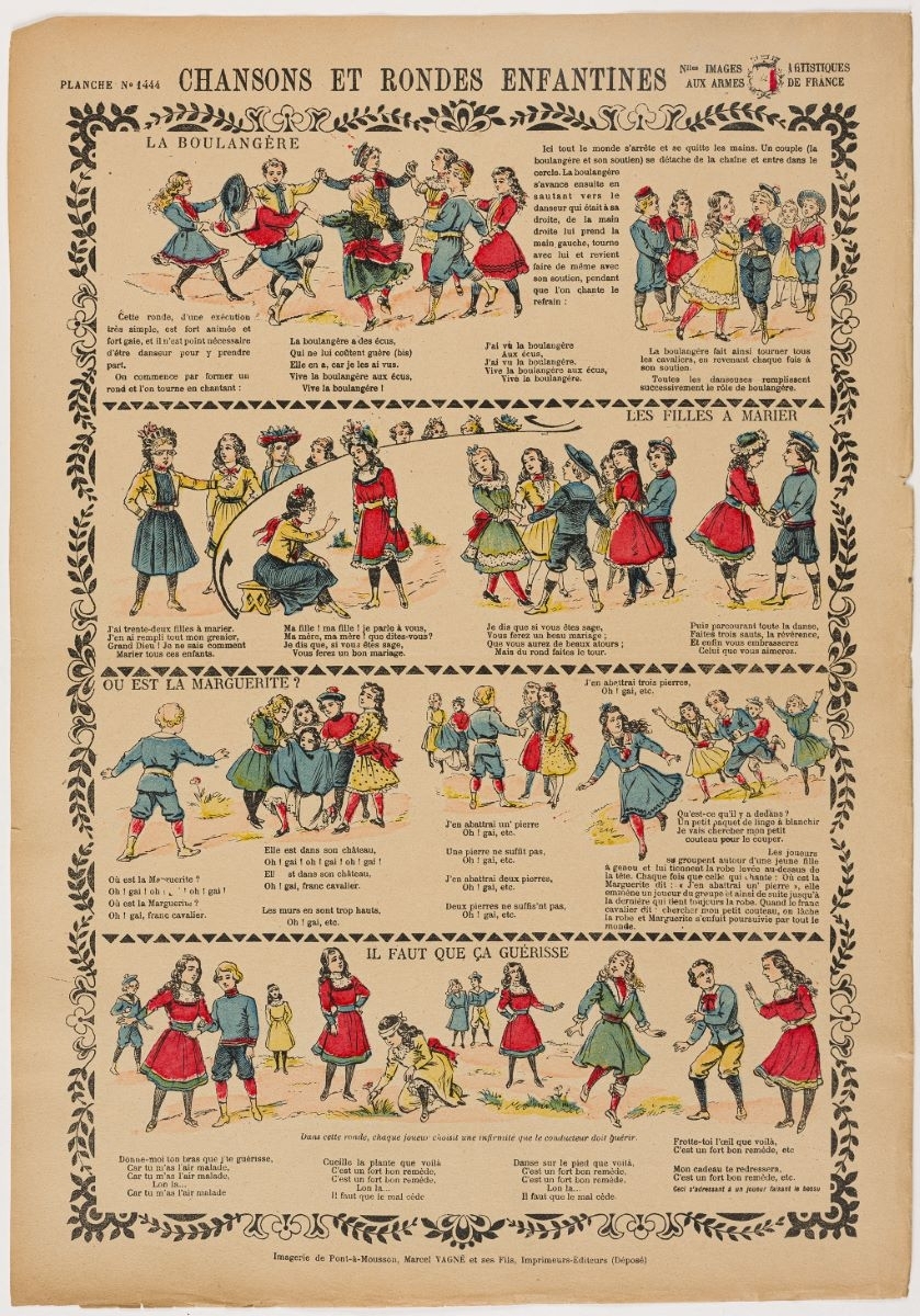 CHANSONS ET RONDES ENFANTINES (titre inscrit)