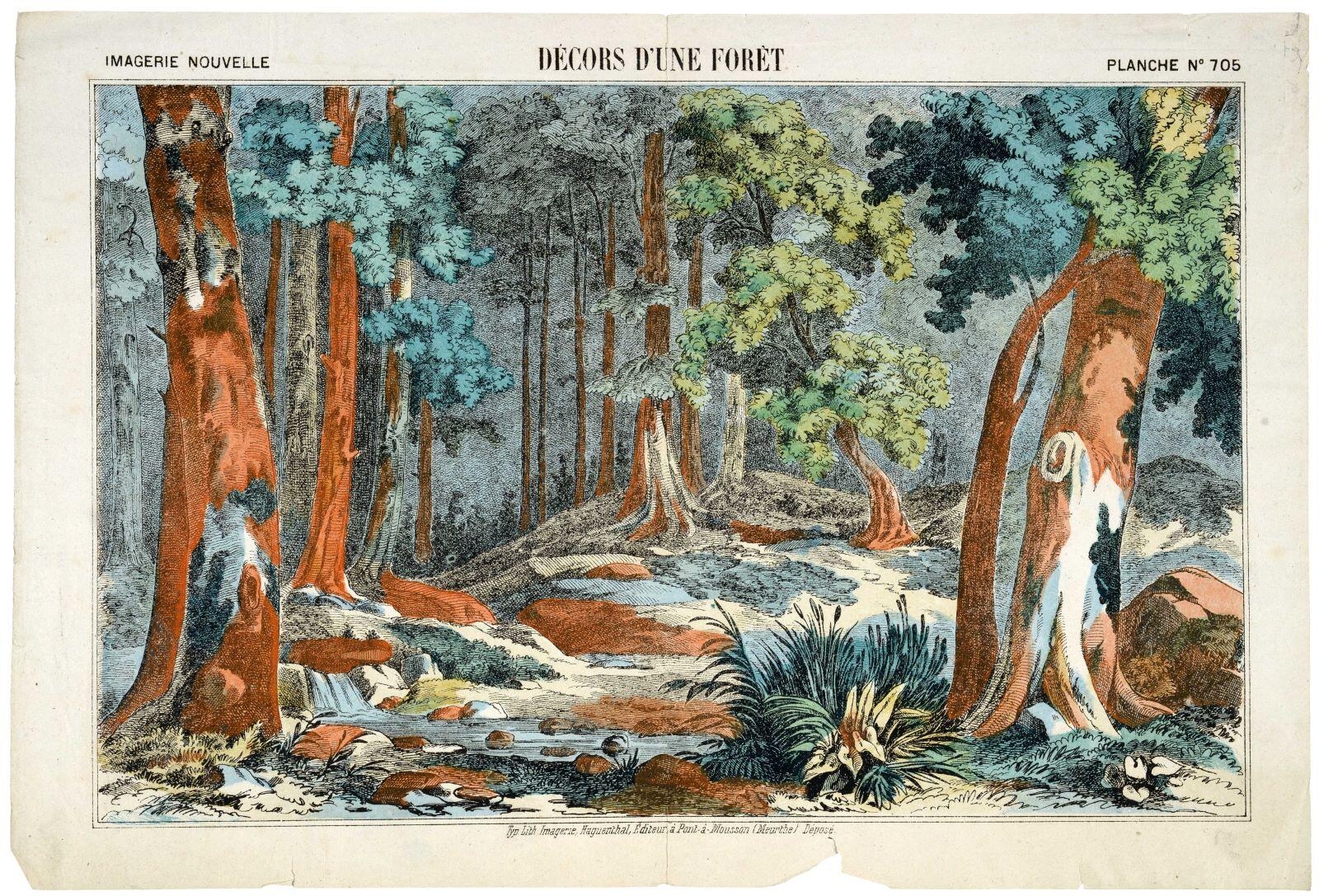 DÉCOR D'UNE FORÊT (titre inscrit)