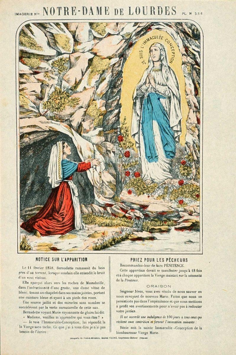 NOTRE-DAME DE LOURDES (titre inscrit)