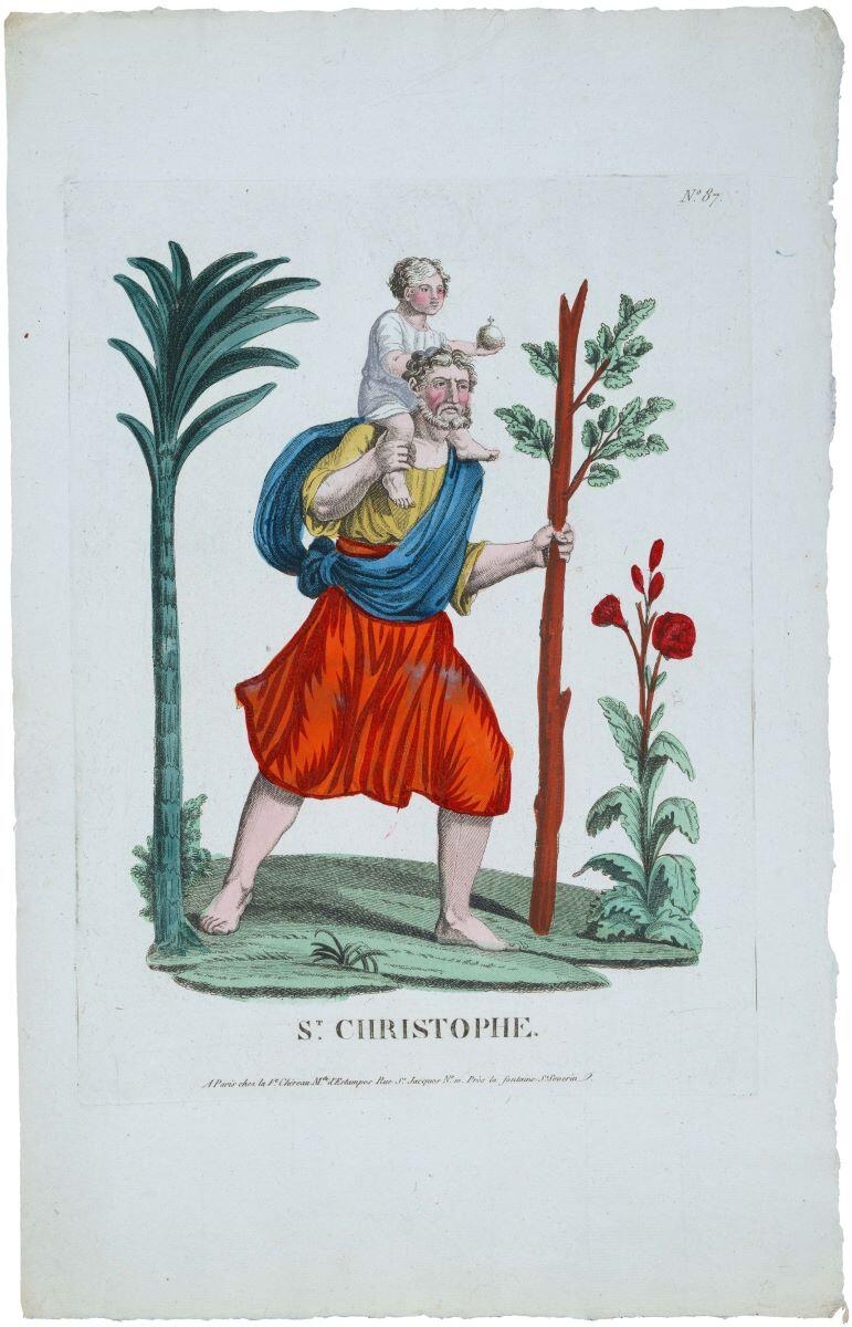 ST. CHRISTOPHE. N°. 87. (titre inscrit)