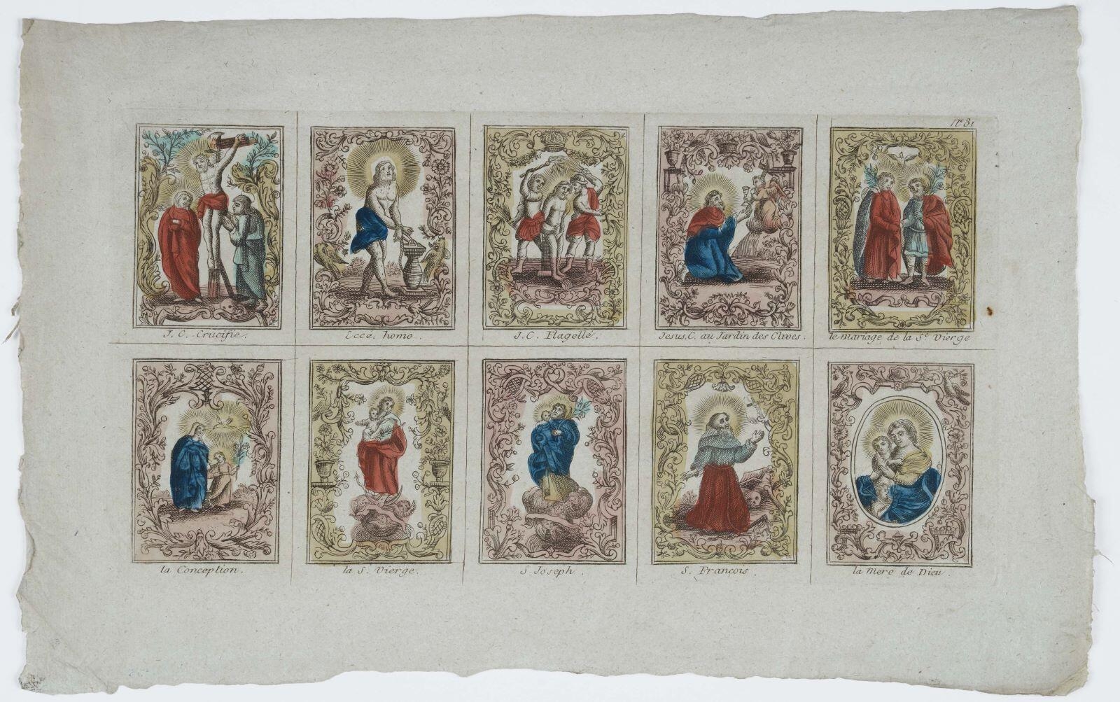 galerie religieuse (titre factice) N° 81 (titre inscrit)