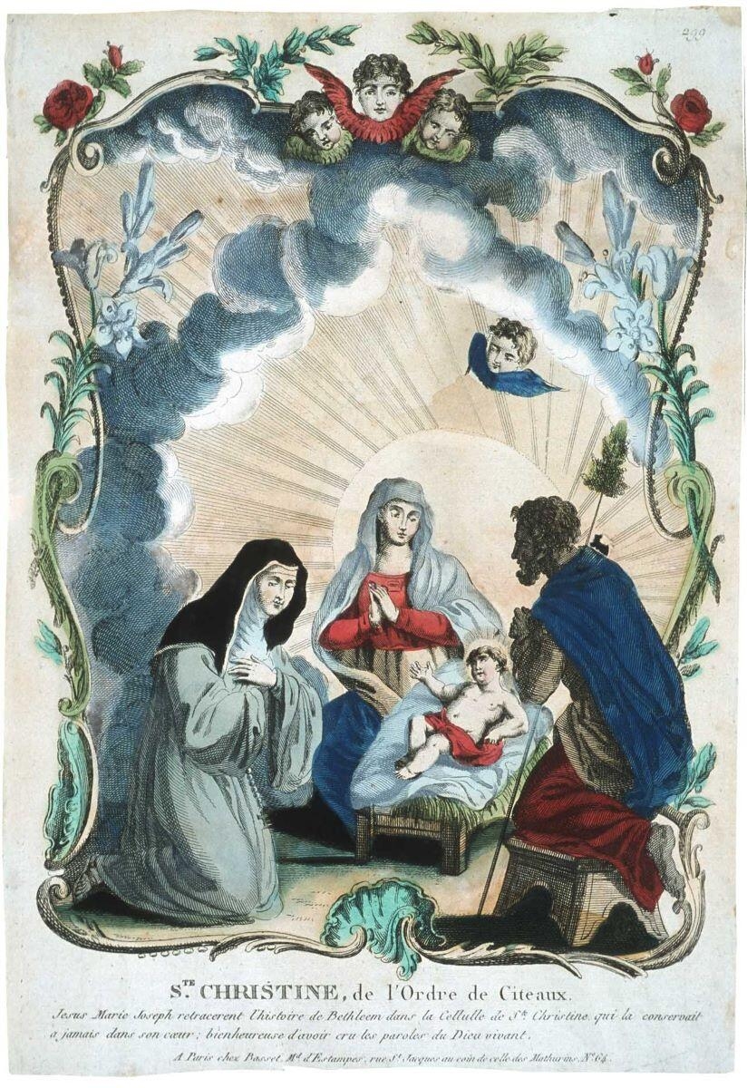 STE. CHRISTINE, de l’Ordre de Citeaux, 299 (titre inscrit)