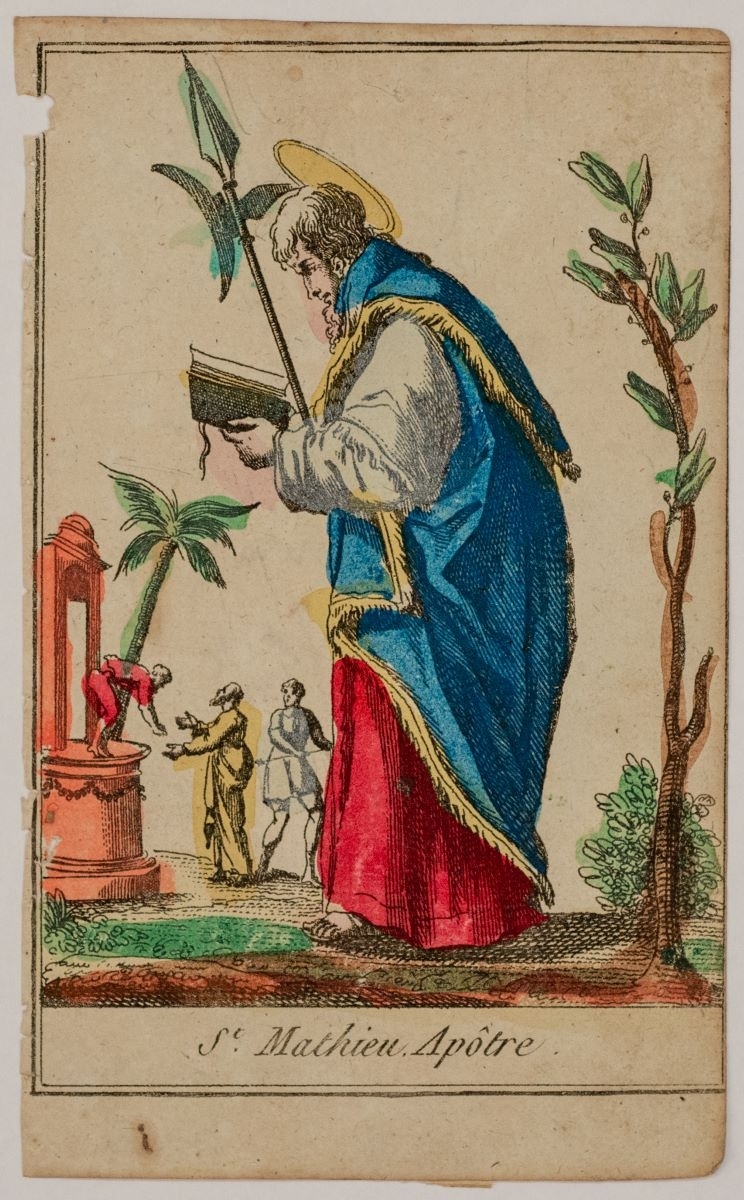 St. Mathieu. Apôtre (titre inscrit)