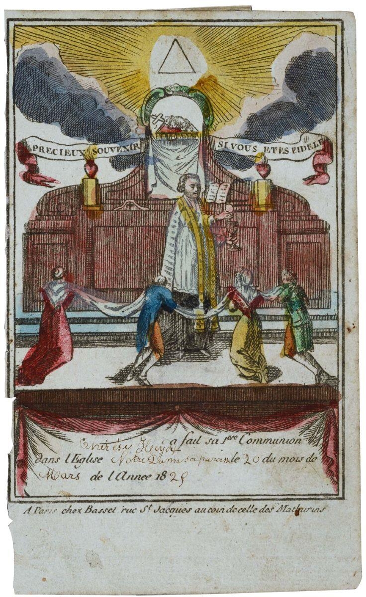 souvenir de communion de thérèse [Heydet] (titre factice)