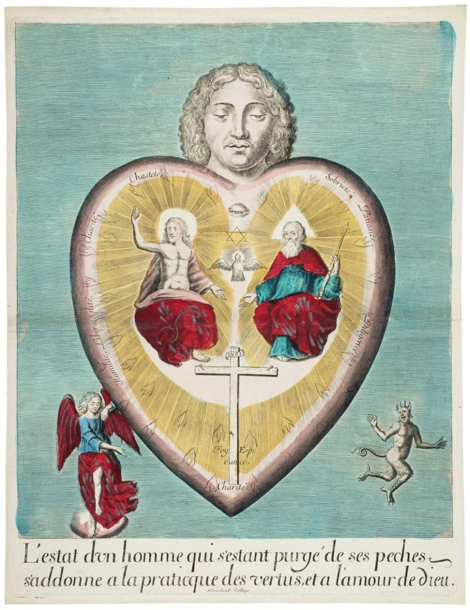 L’estat d’un homme qui s’estant purgé de ses peches / s’addonne a la praticque des vertus, et a l’amour de dieu. (titre inscrit)