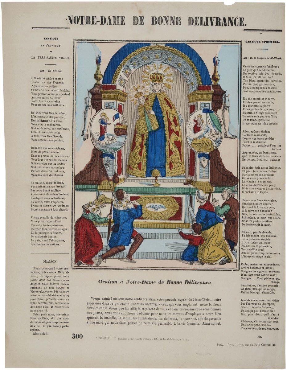 NOTRE-DAME DE BONNE DÉLIVRANCE. 300 (titre inscrit)
