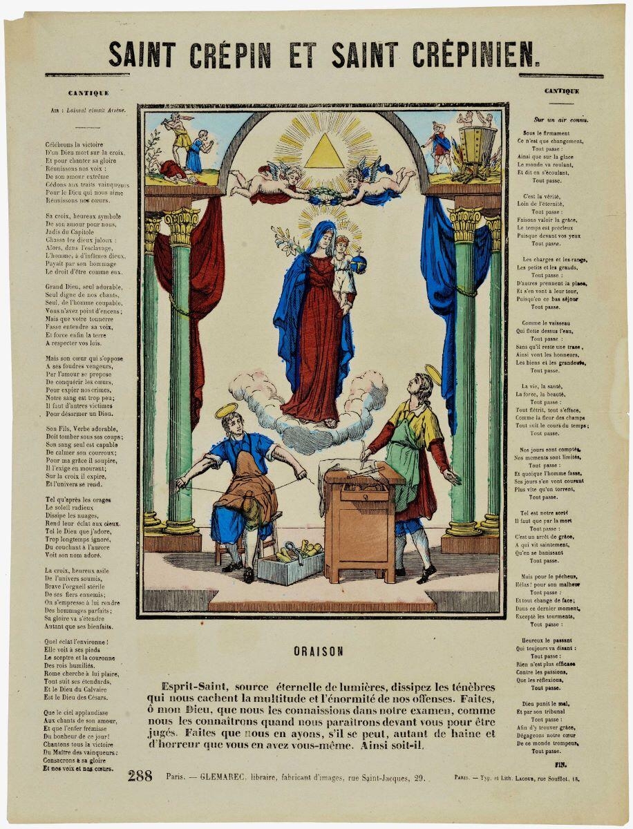 SAINT CRÉPIN ET SAINT CRÉPINIEN. 288 (titre inscrit)