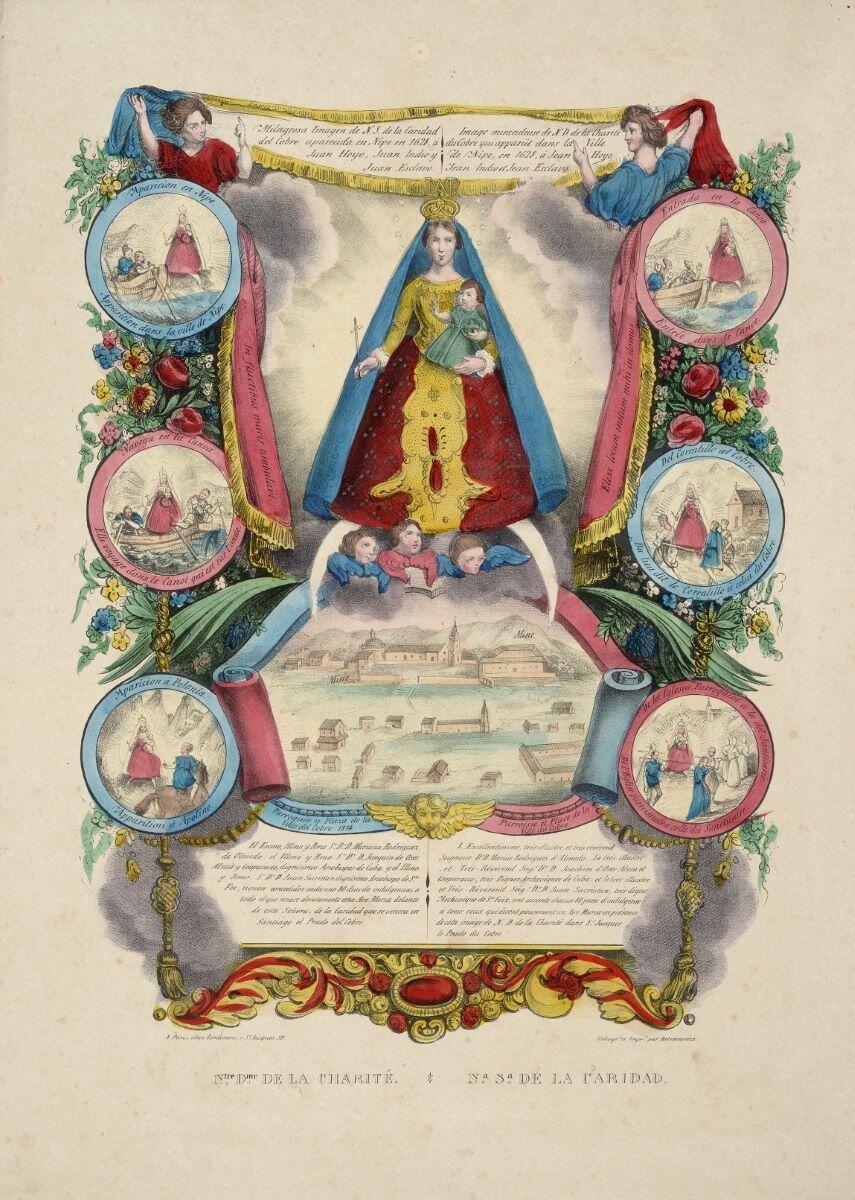 Ntre. Dme. DE LA CHARITÉ. (titre inscrit fr., esp.)
