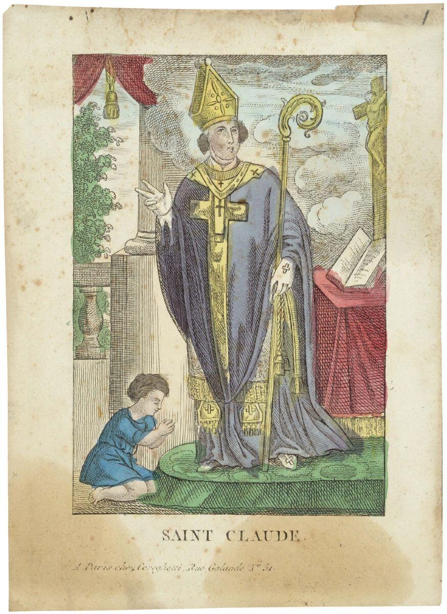 SAINT CLAUDE. (titre inscrit)