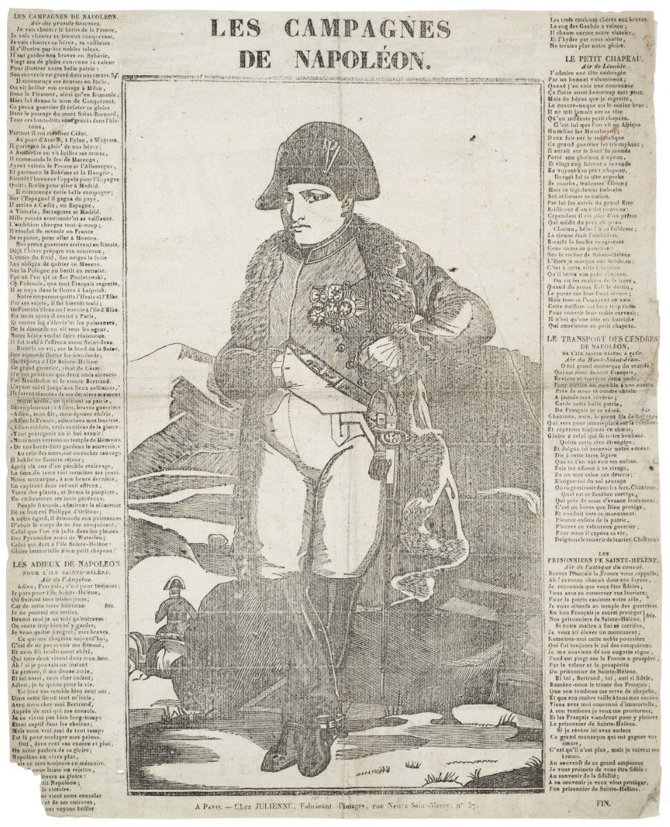 LES CAMPAGNES / DE NAPOLÉON. (titre inscrit)