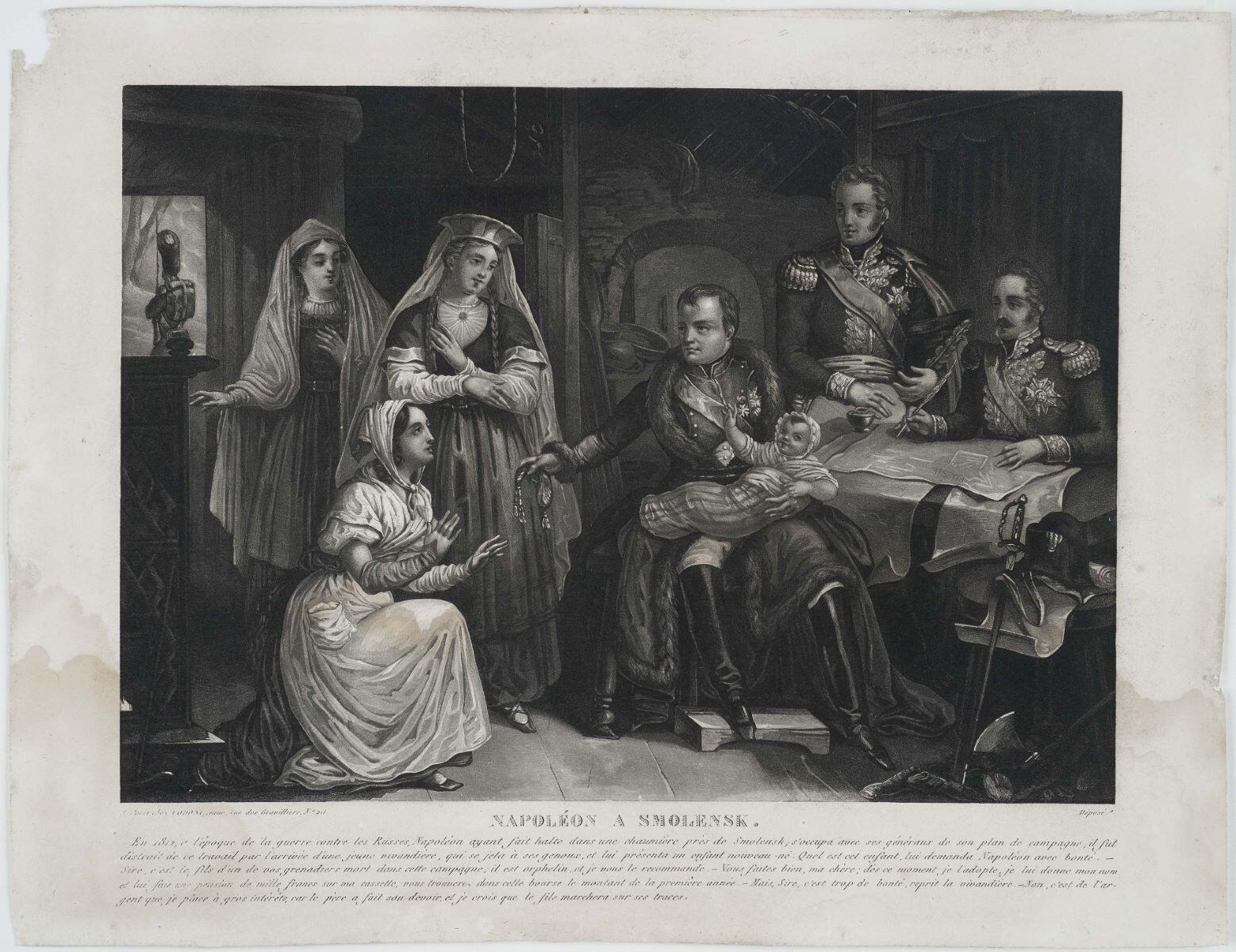 NAPOLÉON A SMOLENSK. (titre inscrit)