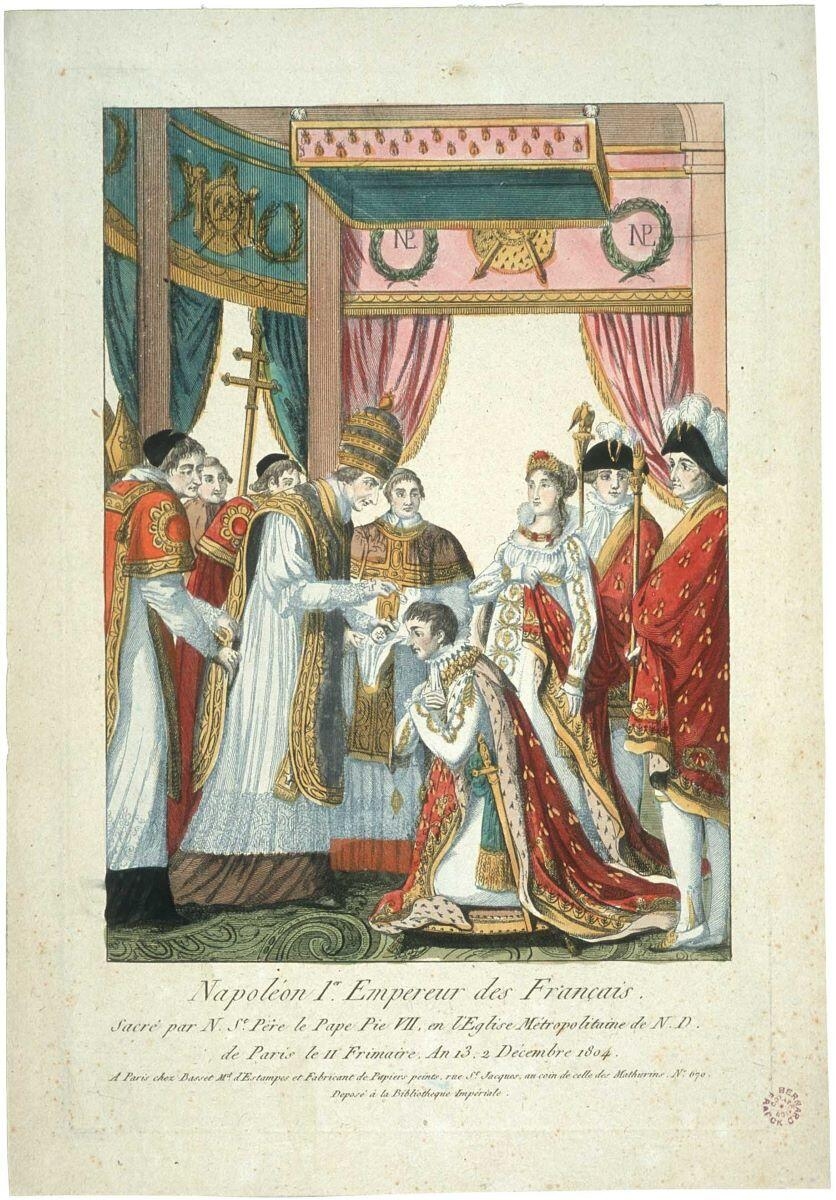 Napoléon 1er. Empereur des Français. (titre inscrit)