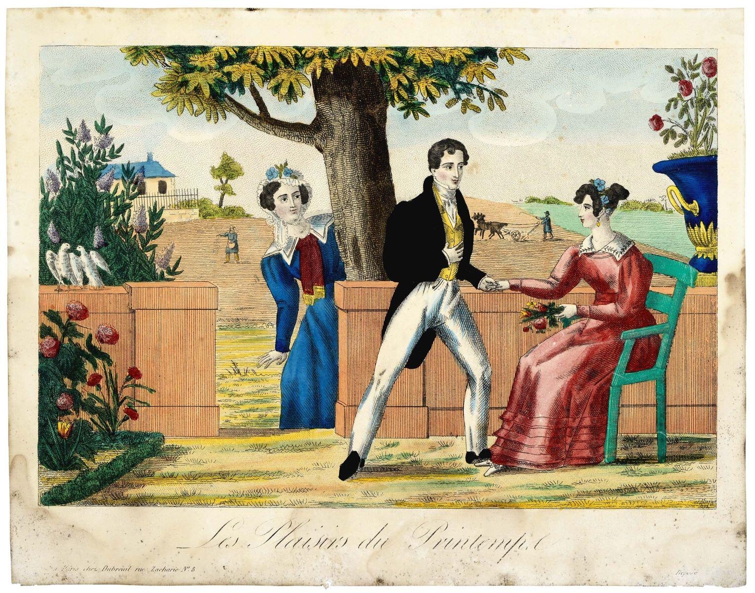 Les Plaisirs du Printemps. (titre inscrit)