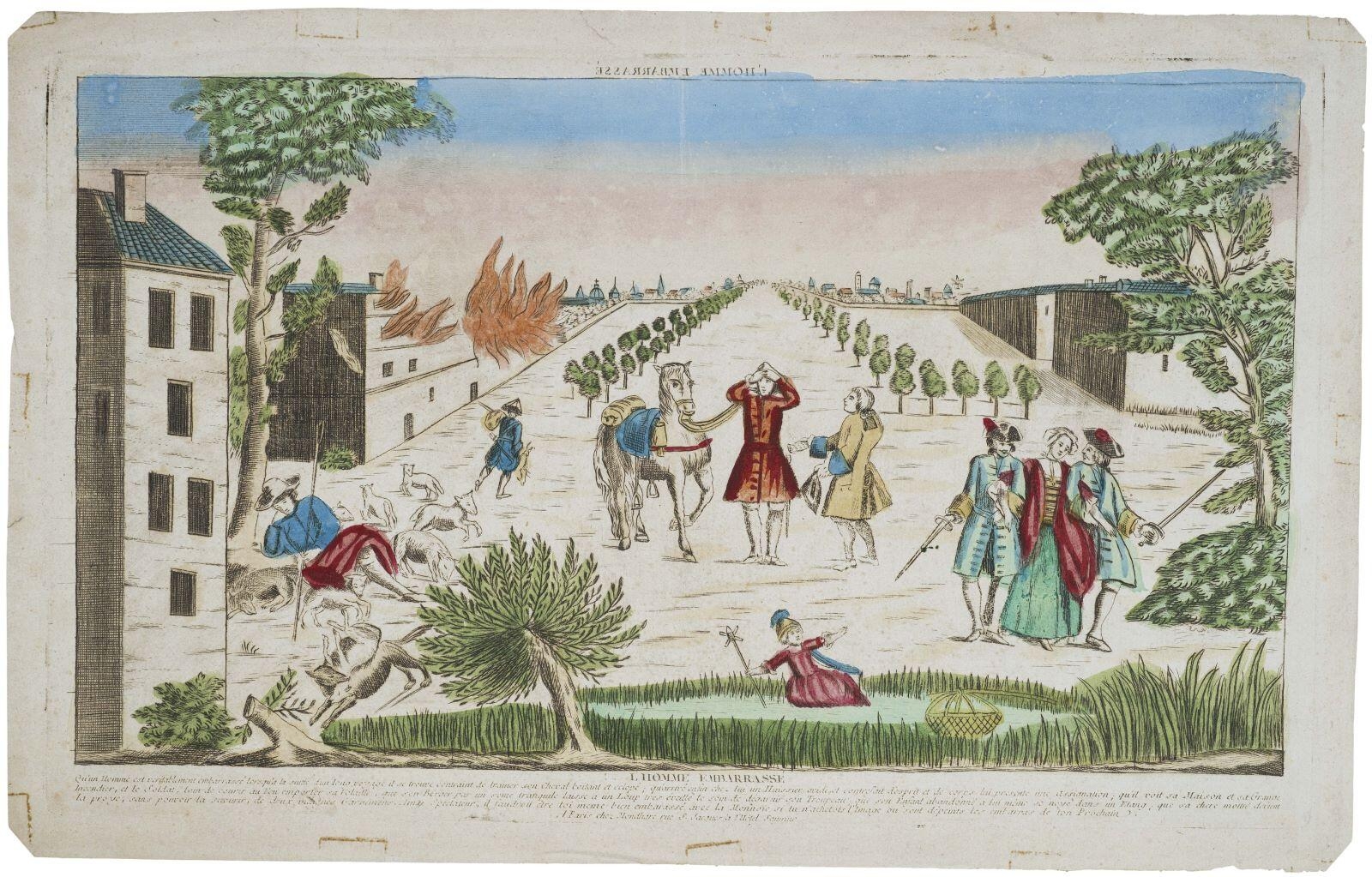 L’HOMME EMBARASSÉ (titre inscrit)