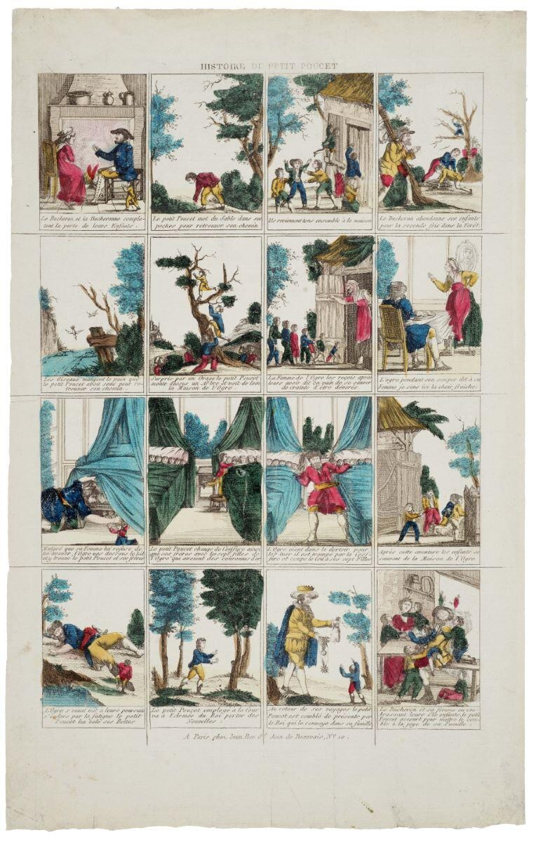 HISTOIRE DU PETIT POUCET. (titre inscrit)