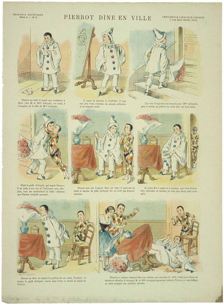 PIERROT DÎNE EN VILLE (titre inscrit)