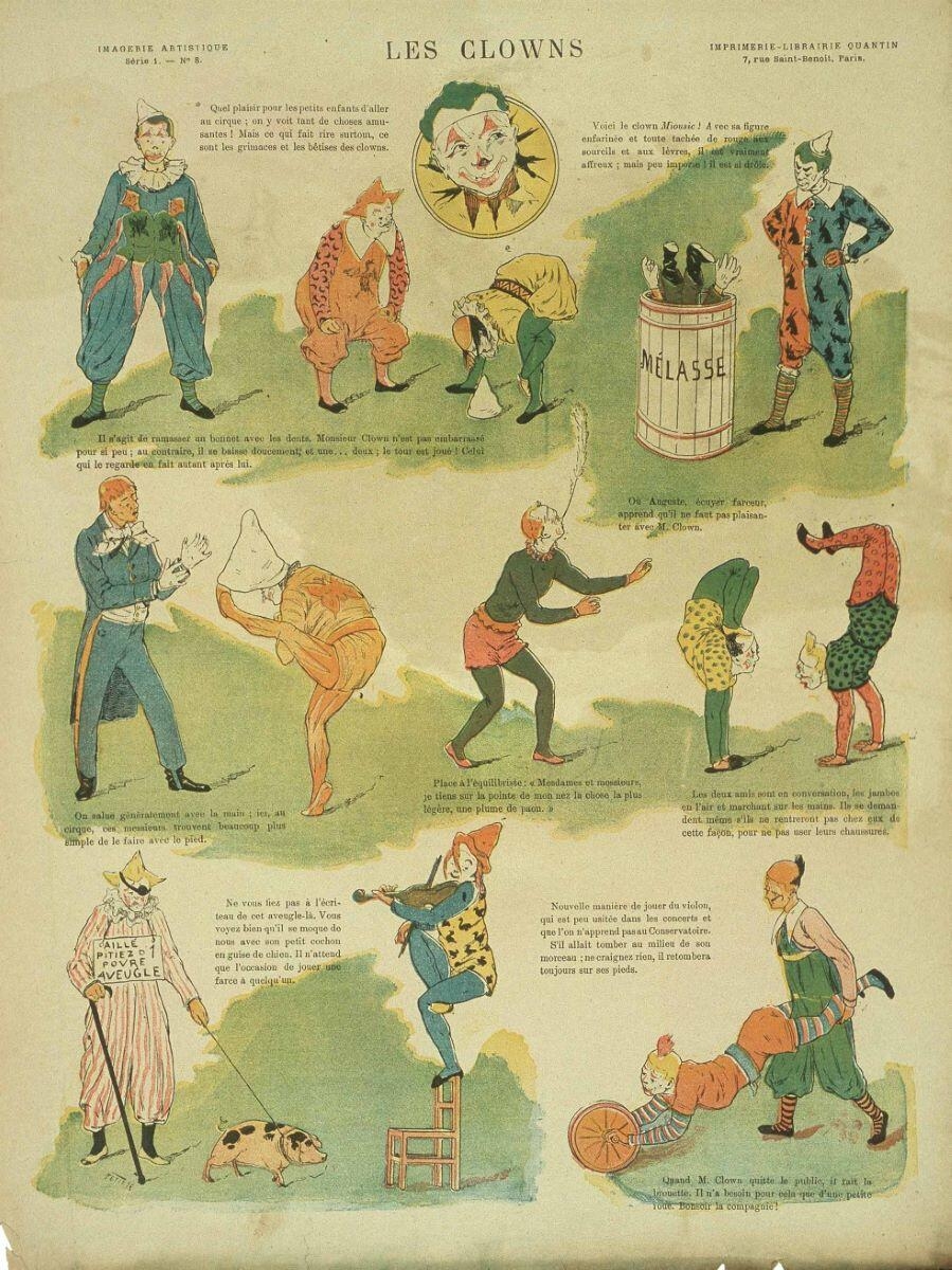 LES CLOWNS (titre inscrit)