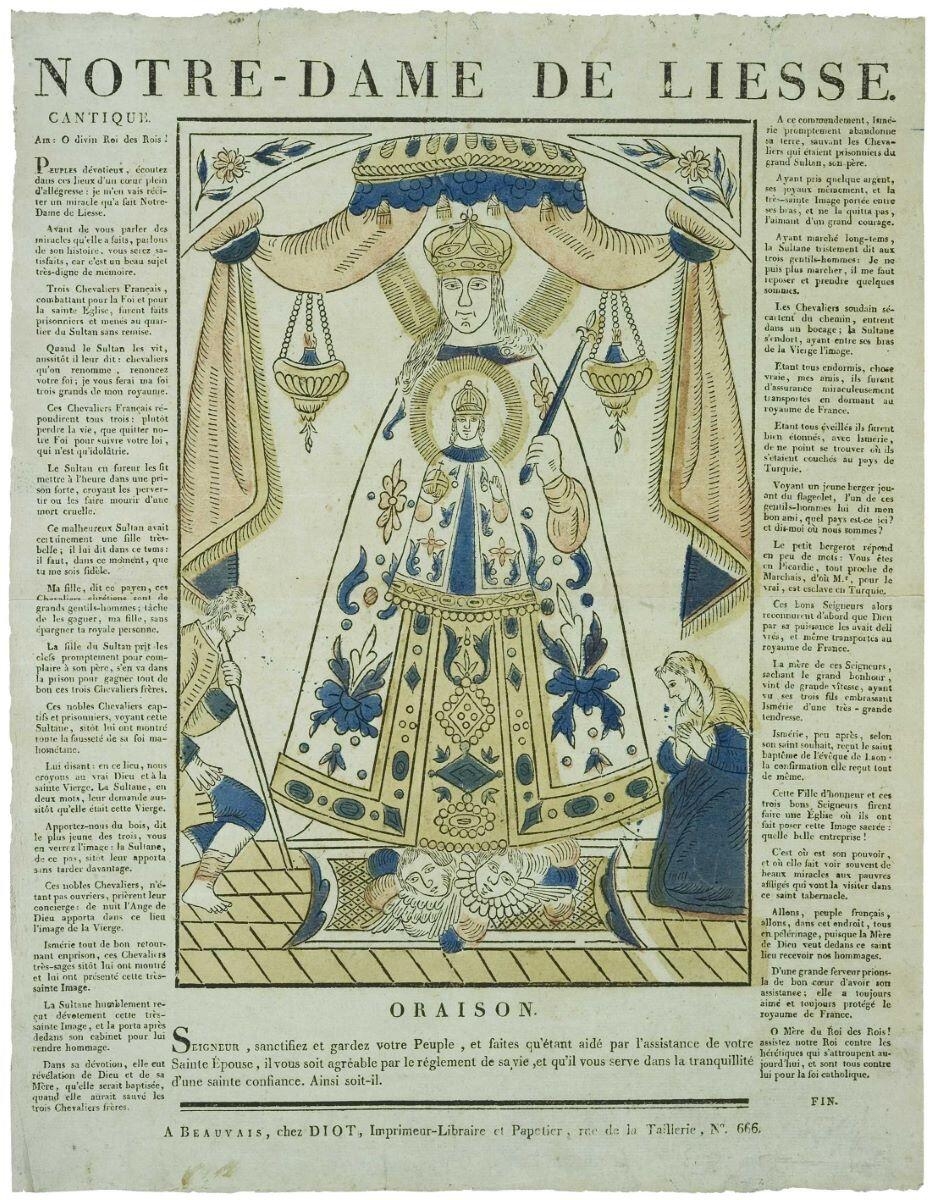 NOTRE-DAME DE LIESSE. (titre inscrit)