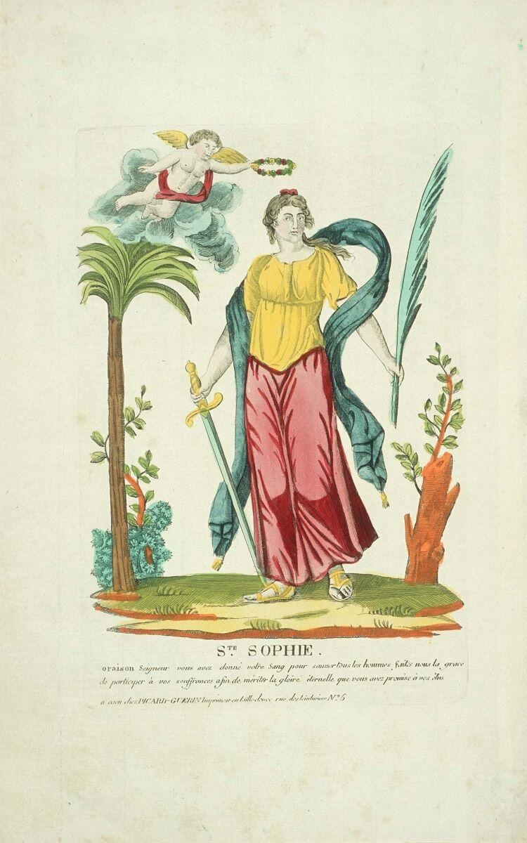 STE. SOPHIE. (titre inscrit)