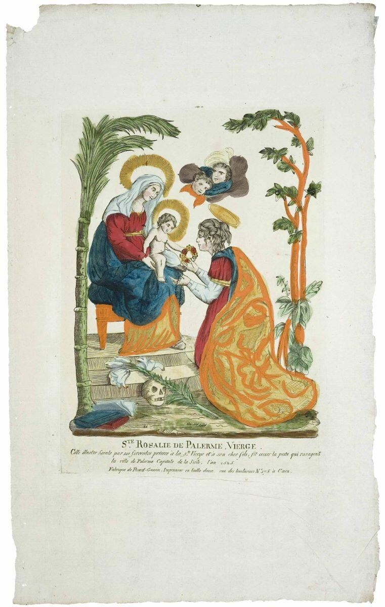 STE. ROSALIE DE PALERME, VIERGE. (titre inscrit)