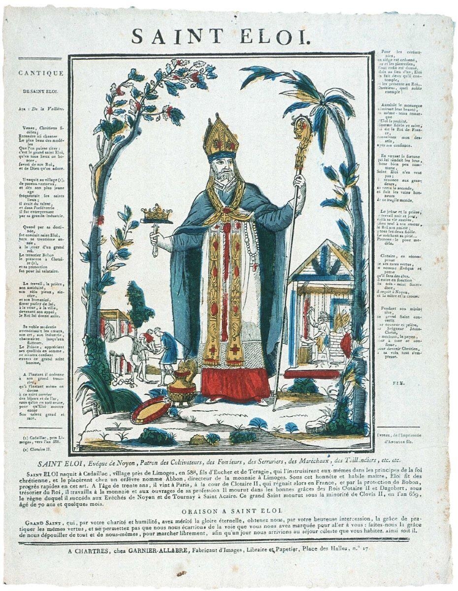 SAINT ELOI. (titre inscrit)