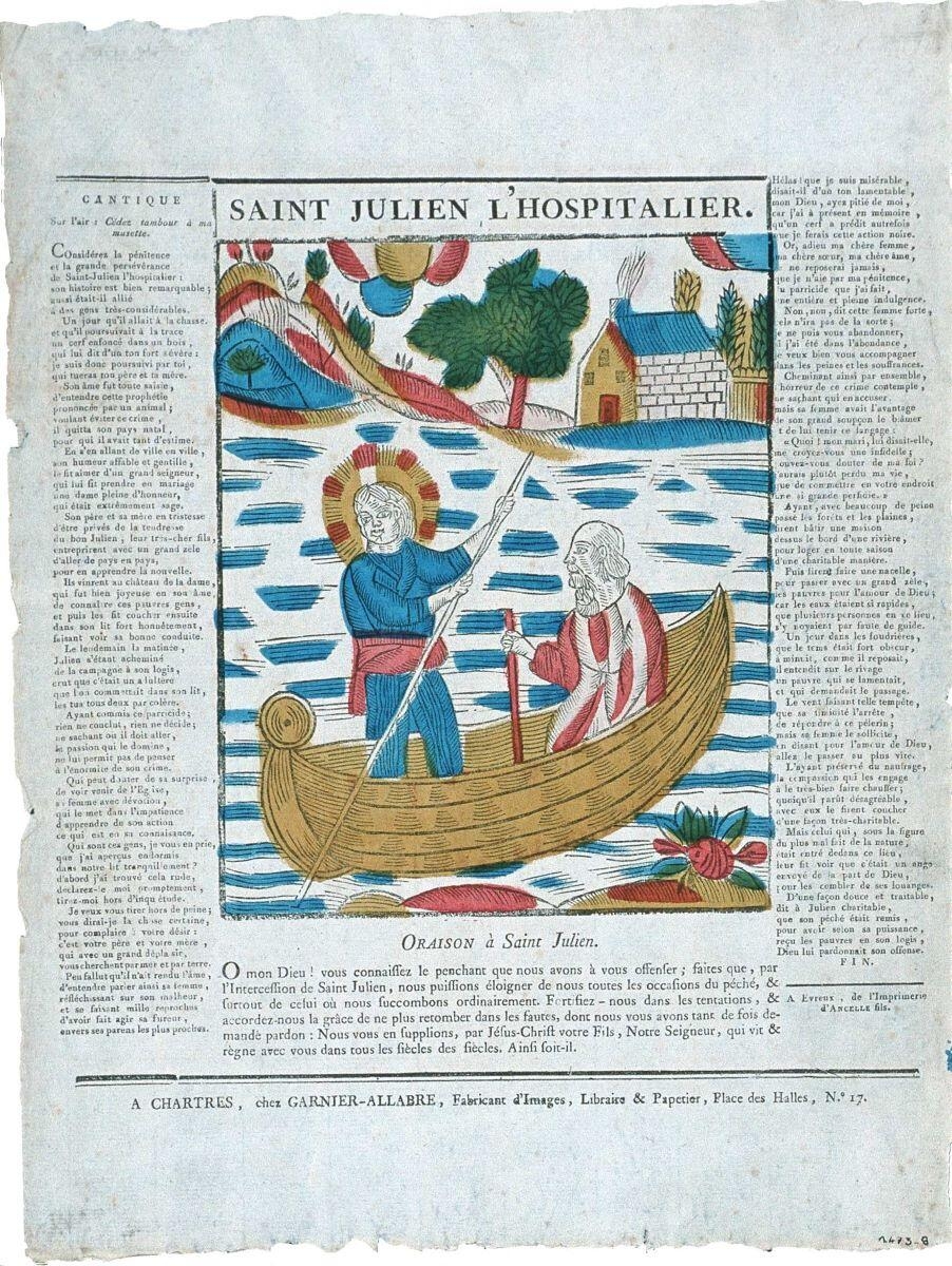 SAINT JULIEN L’HOSPITALIER. (titre inscrit)