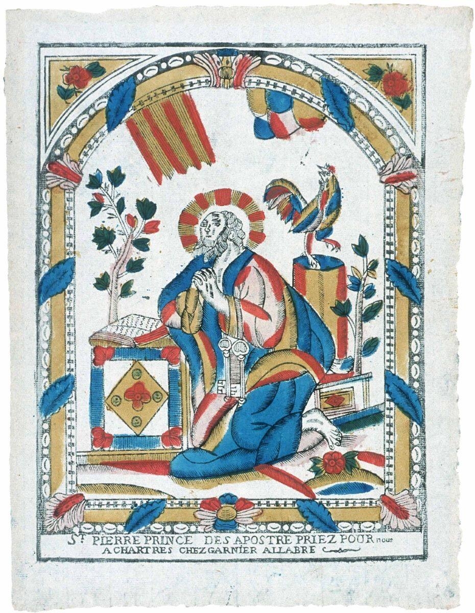 ST. PIERRE PRINCE DES APOSTRE PRIEZ POUR nous (titre inscrit)