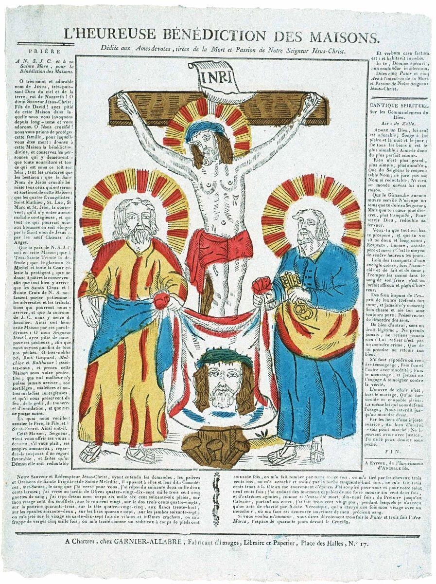 L’HEUREUSE BÉNÉDICTION DES MAISONS. (titre inscrit)