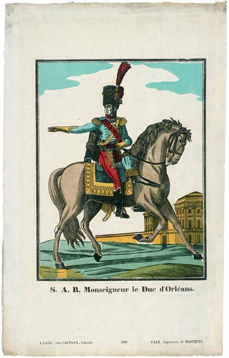S. A. R. Monseigneur le Duc d’Orléans. 530 (titre inscrit)