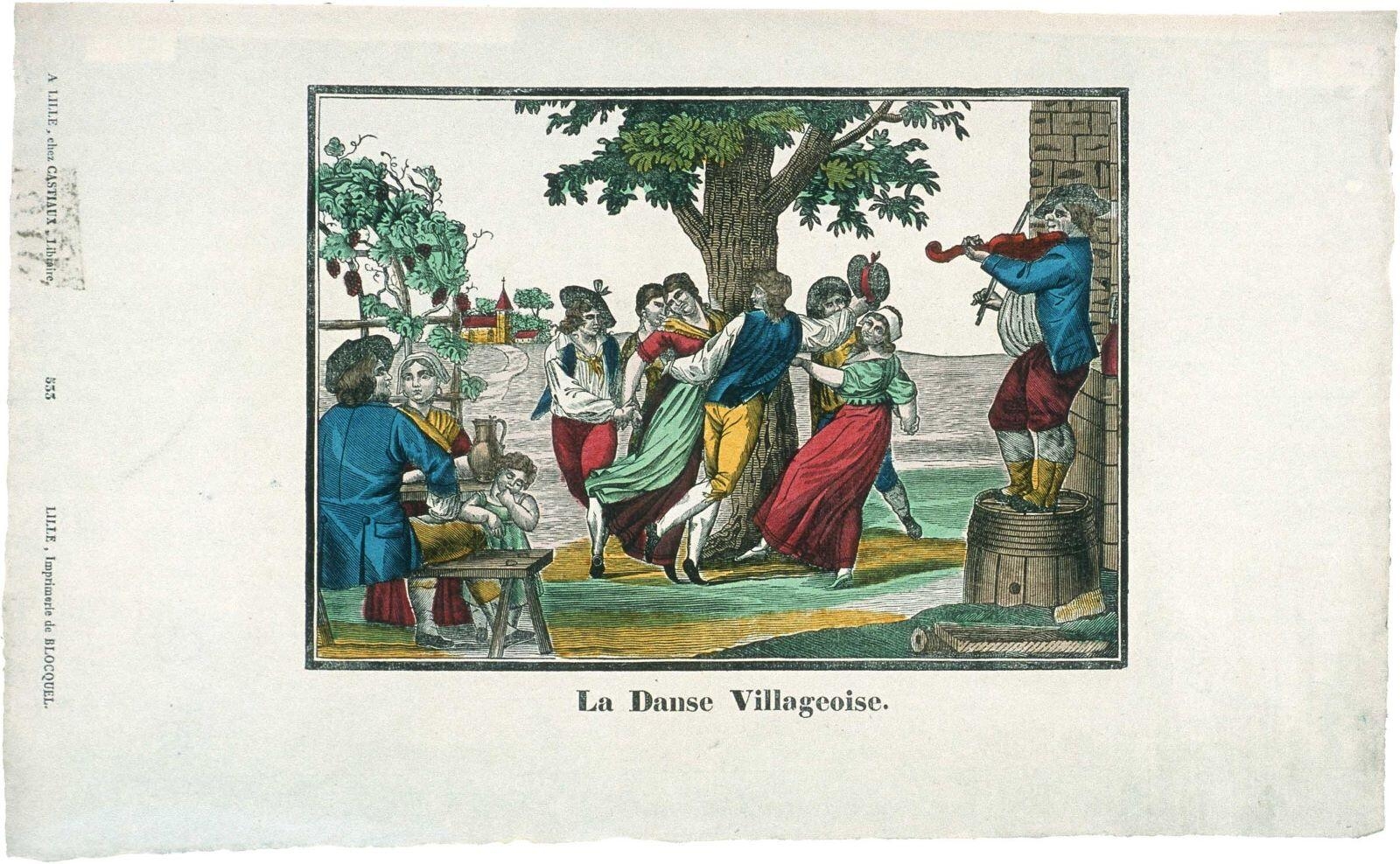 La Danse Villageoise. 533 (titre inscrit)