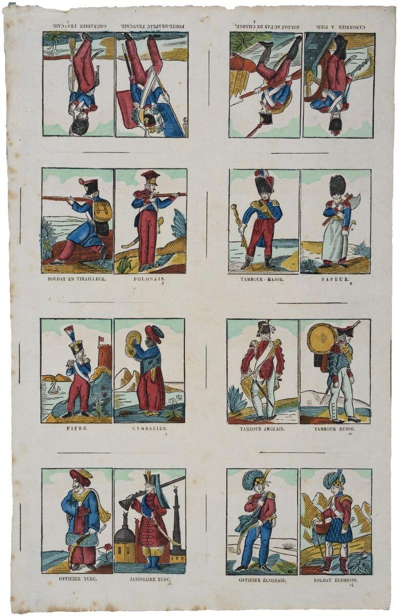 GRENADIER FRANCAIS. / 3 ... SOLDAT ÉCOSSAIS. / 14 507 (titre inscrit)