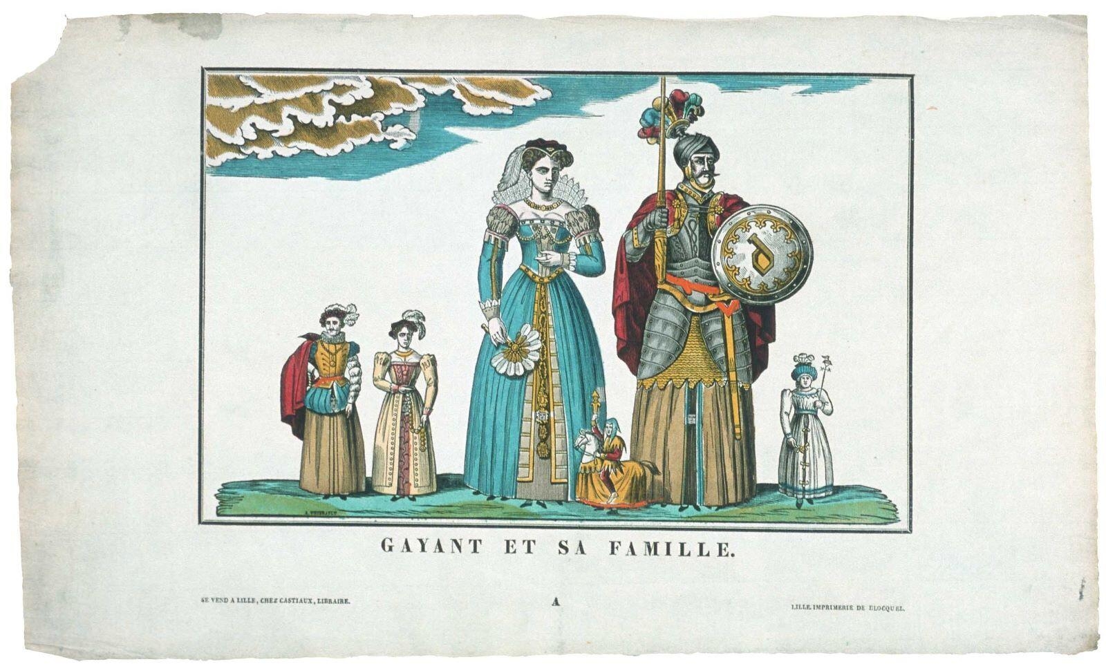 GAYANT ET SA FAMILLE. A (titre inscrit)