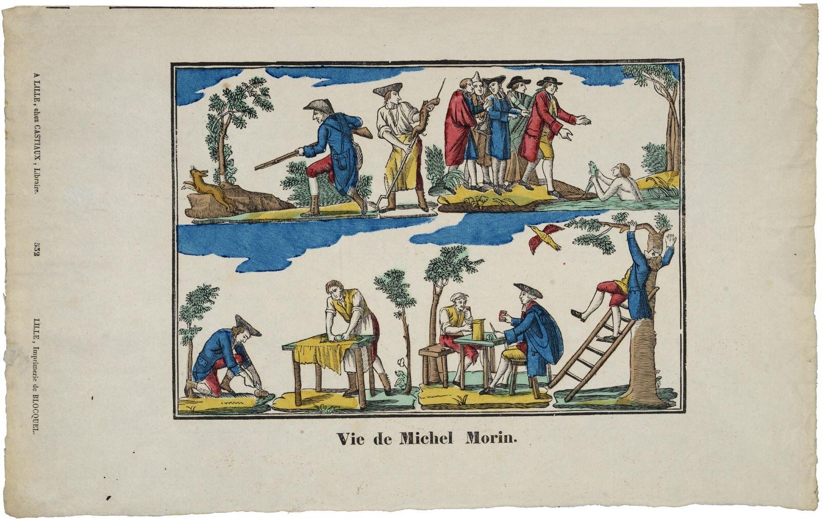 Vie de Michel Morin. 532 (titre inscrit)