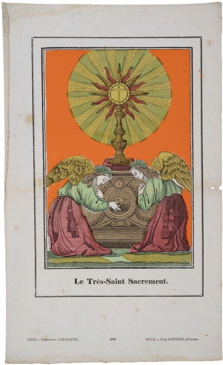 Le Très-Saint Sacrement. 486 (titre inscrit)