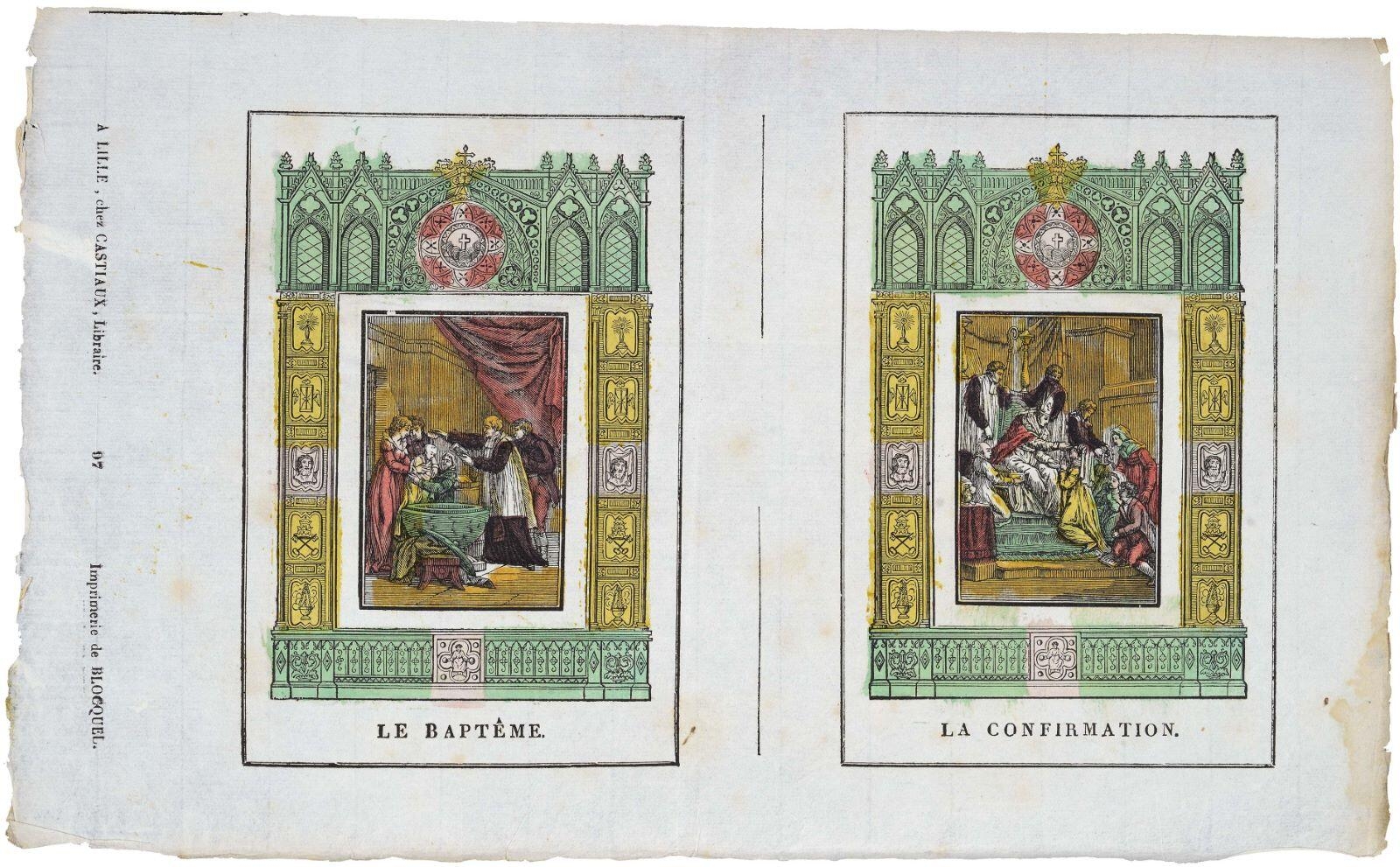 LE BAPTEME. LA CONFIRMATION. 07 (titre inscrit)