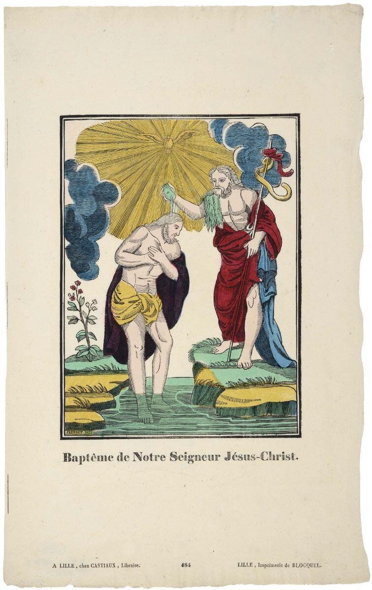 Baptême de Notre Seigneur Jésus Christ. 484 (titre inscrit)