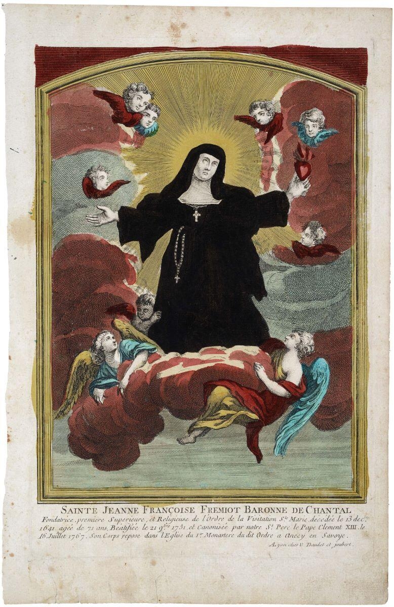 SAINTE JEANNE FRANCOISE FREMIOT BARONNE DE CHANTAL (titre inscrit)