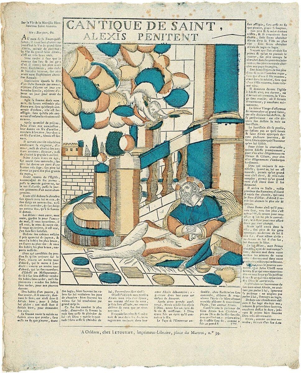 CANTIQUE DE SAINT, / ALEXIS PENITENT (titre inscrit)